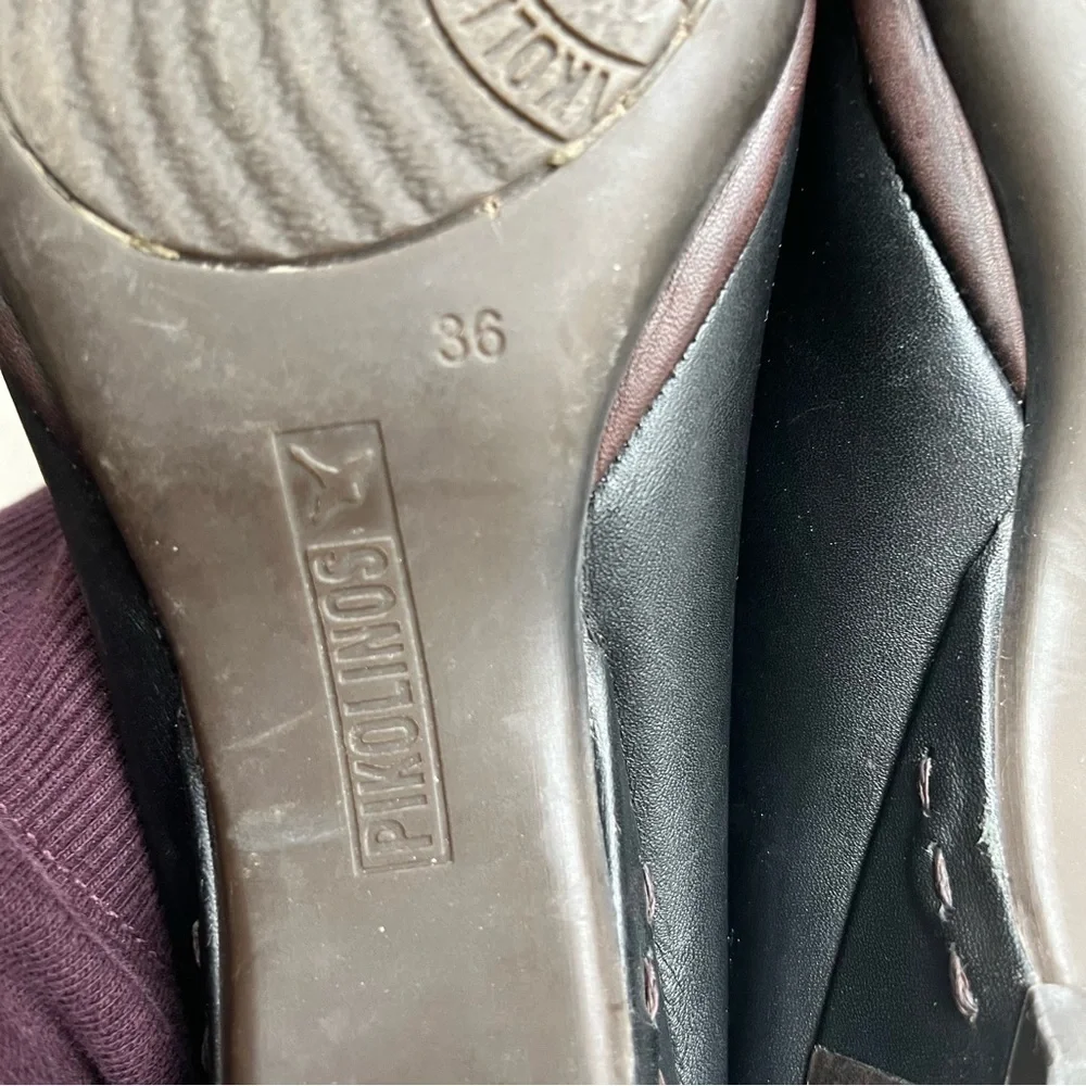 PIKOLINOS leather slip